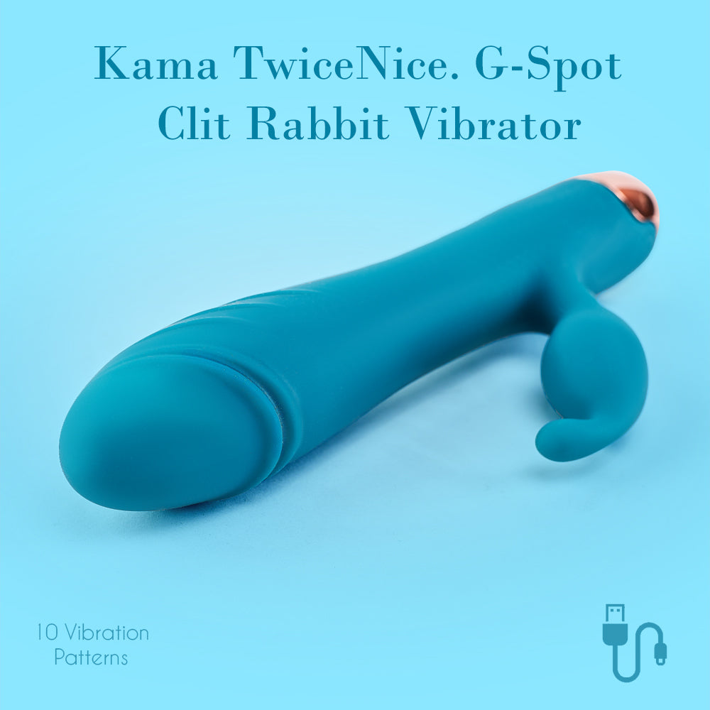Kama TwiceNice- GSpot & Clit Rabbit Vibrator