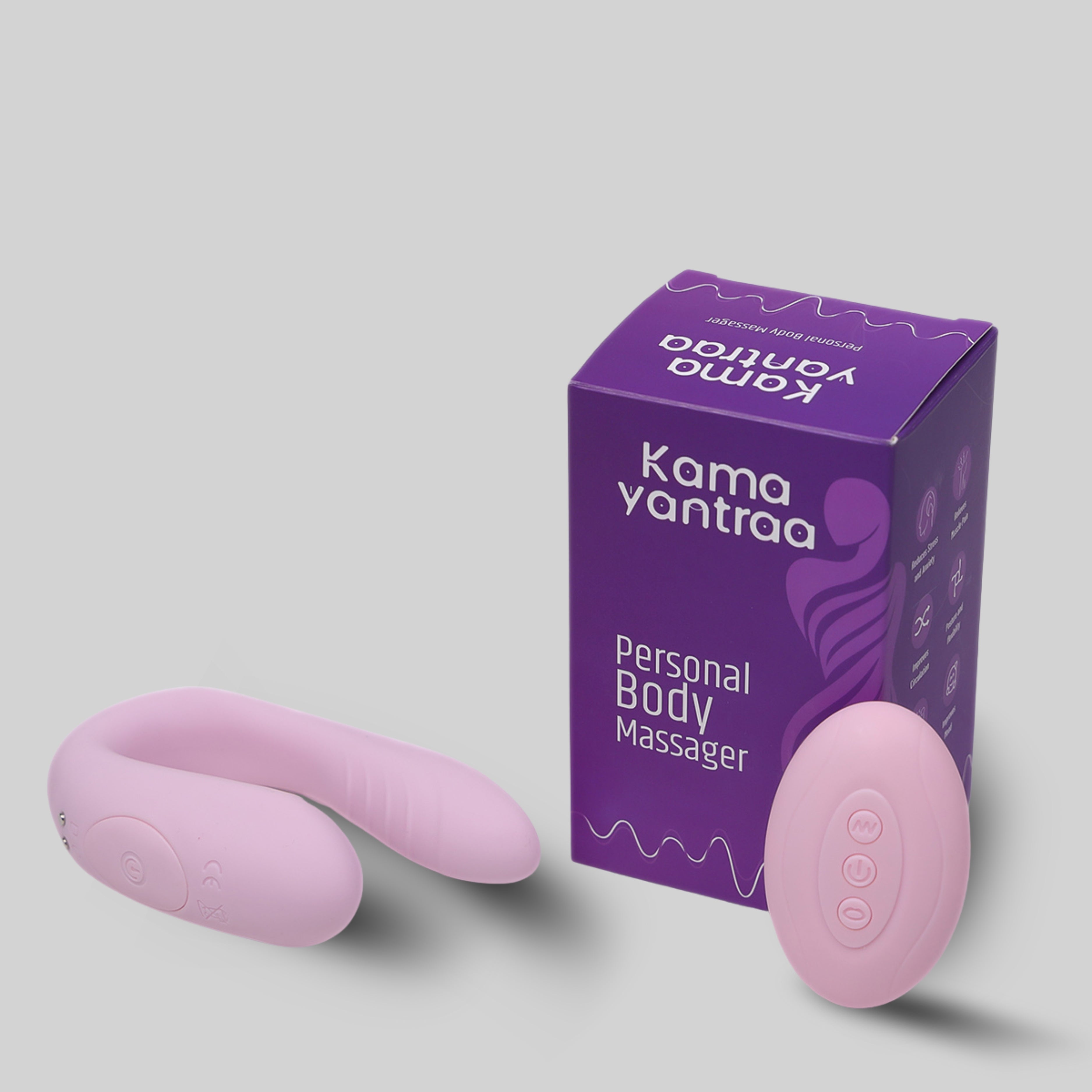 KamaFlex Air Duo U Shaped Wellness Vibrator