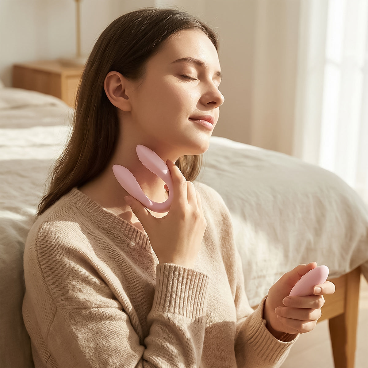 KamaFlex Air Duo U Shaped Wellness Vibrator