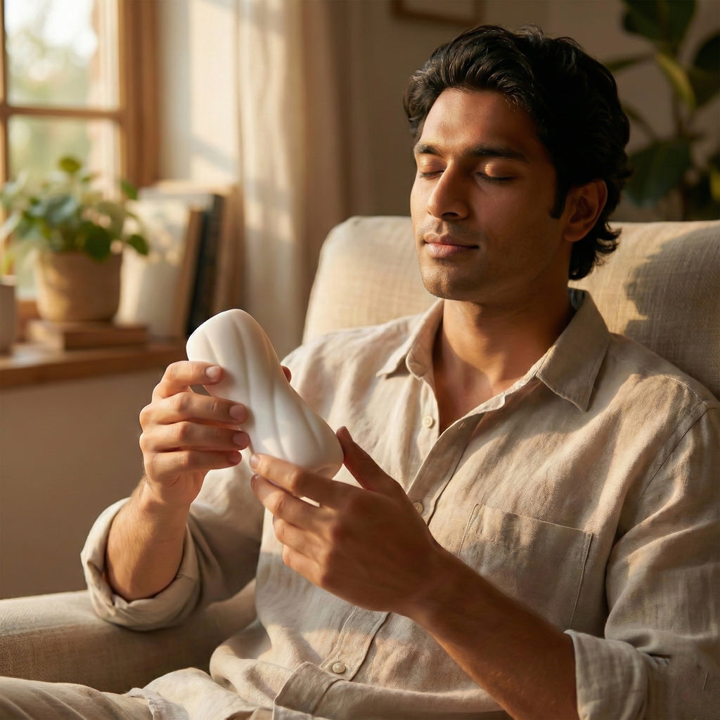 KAMA GripWave Soft Silicone Handheld Vibrator