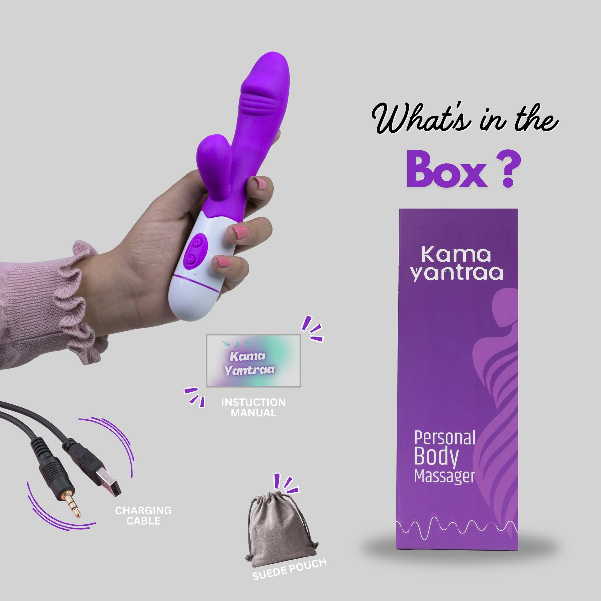 Kama BlissBunny Dual Mode Personal Vibrator