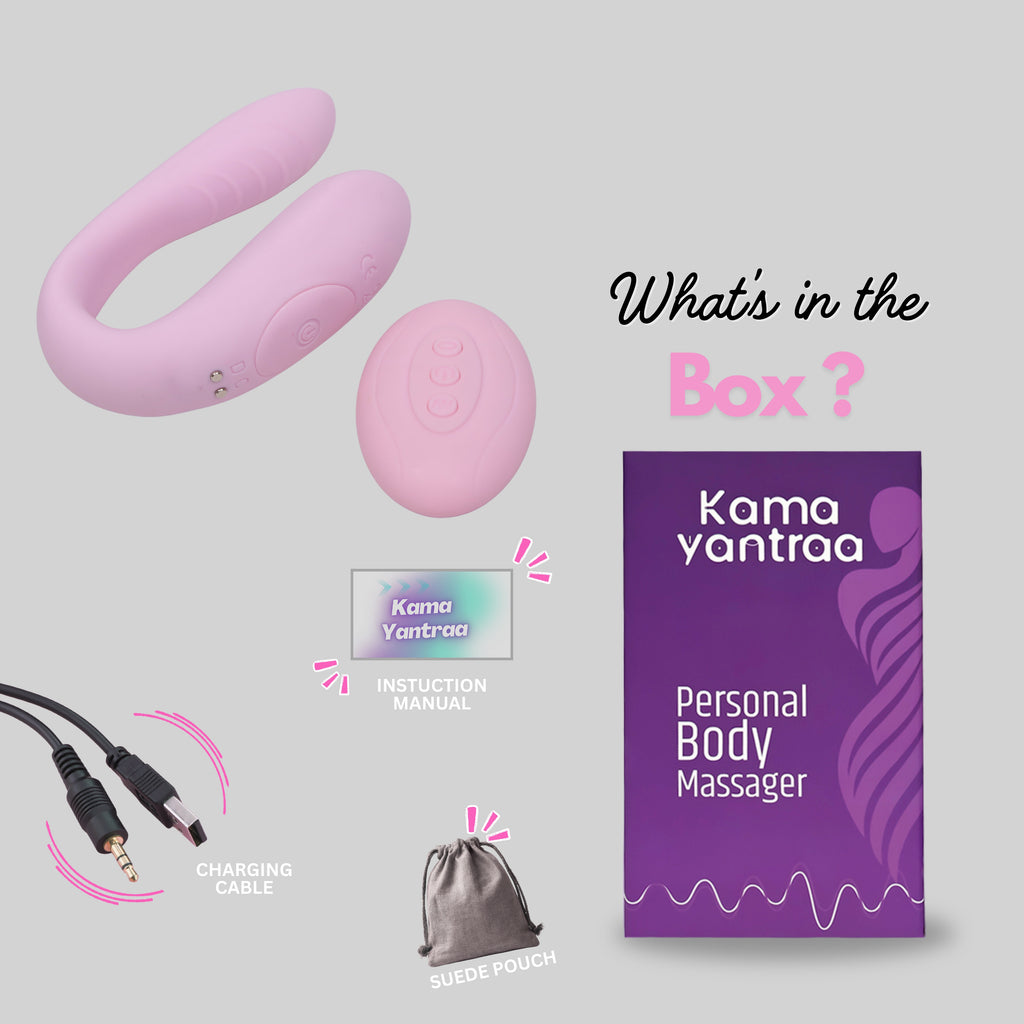 KamaFlex Air Duo U Shaped Wellness Vibrator