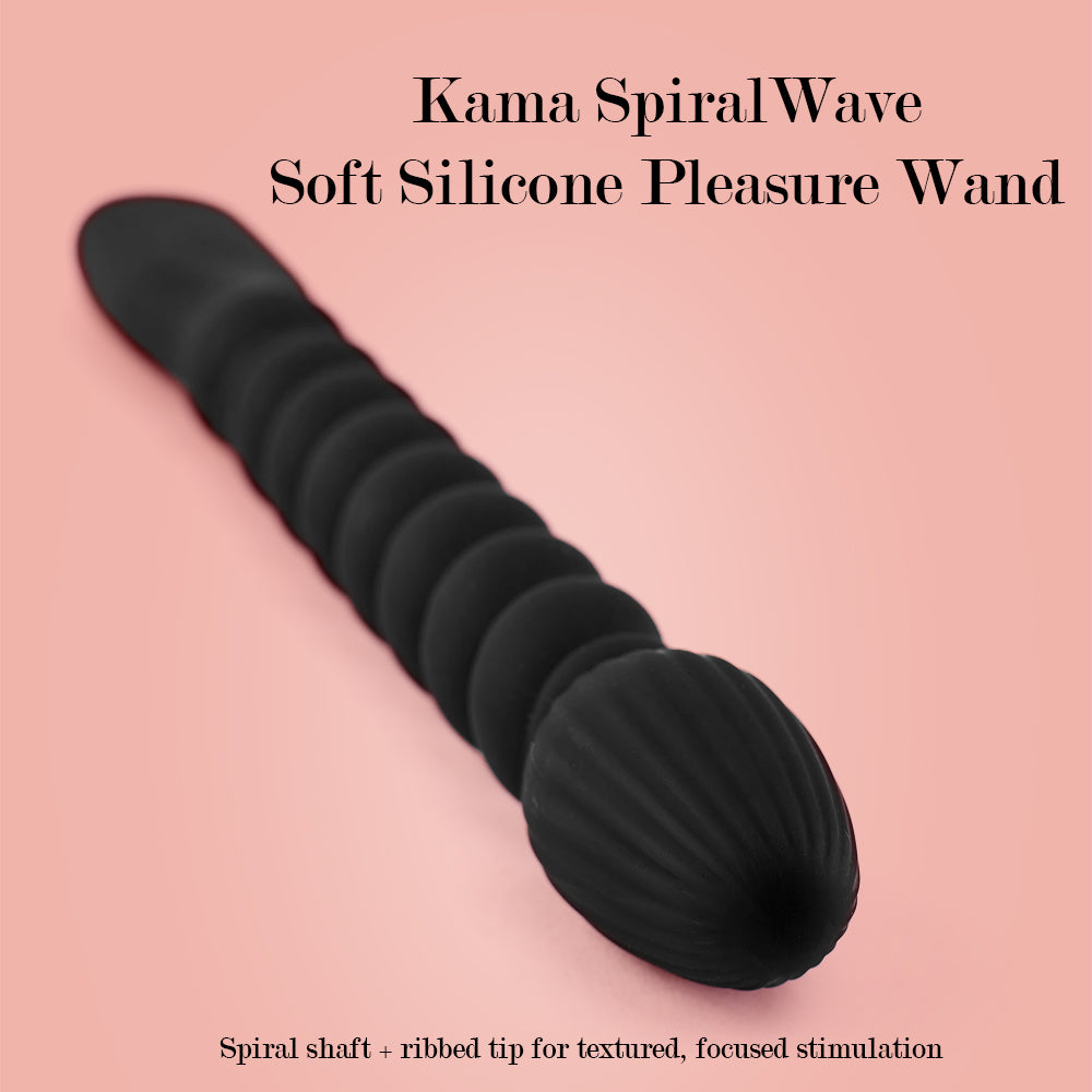 Kama SpiralWave -Soft Silicone Pleasure Wand