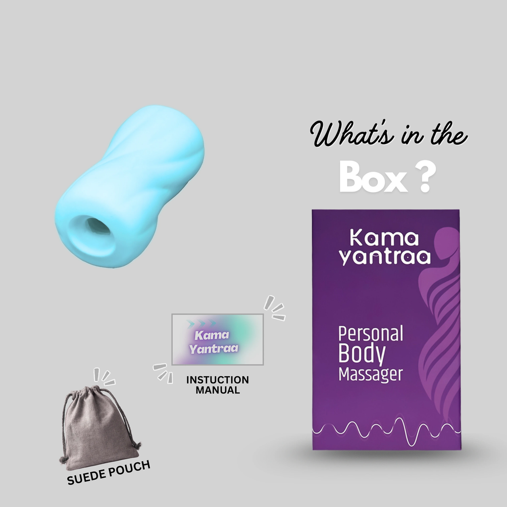KAMA GripWave Soft Silicone Handheld Vibrator
