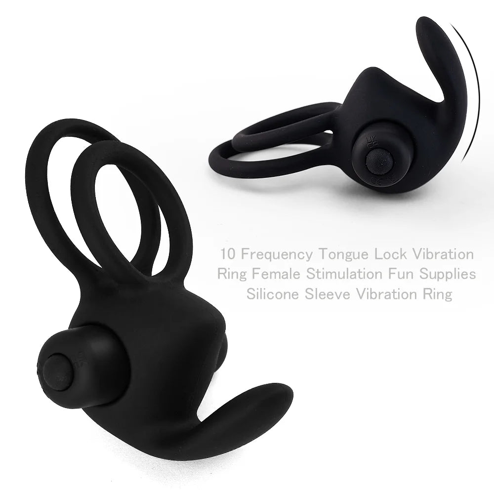 Kama PulseRing 10-Mode Vibrating Cock Ring