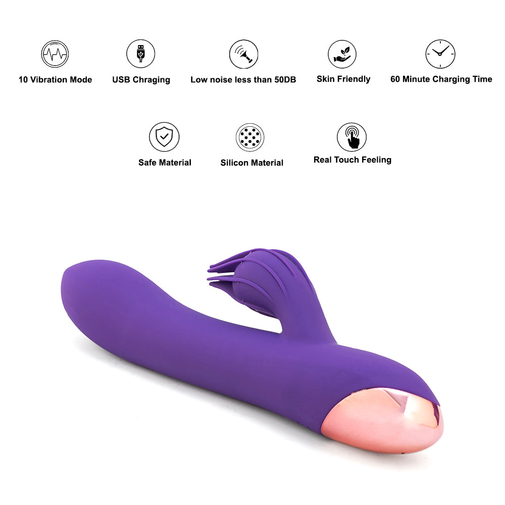 Kama PulseRabbit Rechargeable Dual-Mode Personal Massager