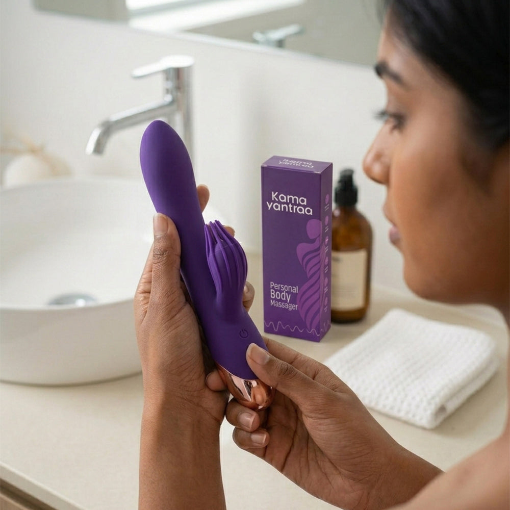 Kama PulseRabbit Rechargeable Dual-Mode Personal Massager