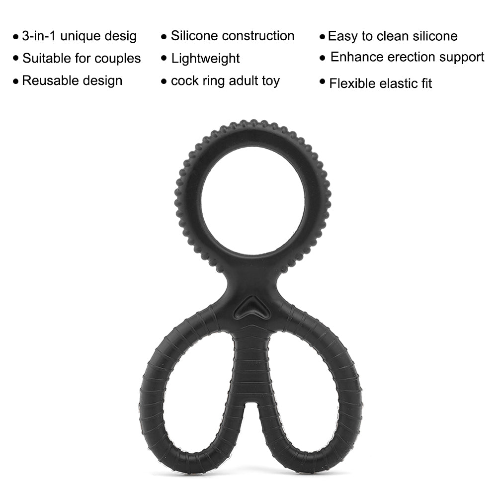 Kama TrioLoop Silicone Performance Support Ring Set