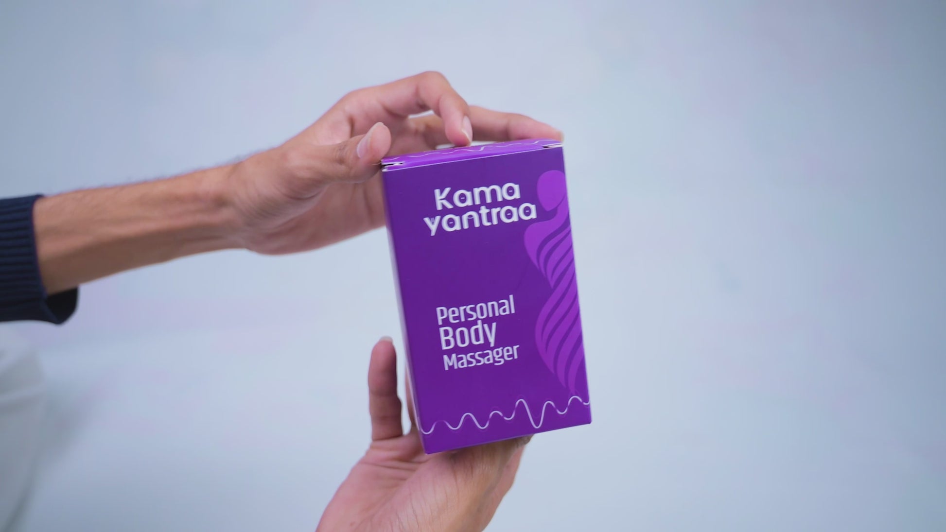 KAMA GripWave Soft Silicone Handheld Vibrator